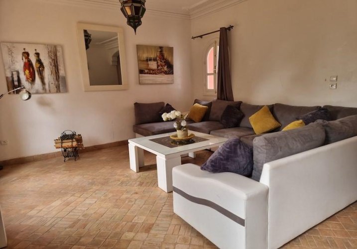 Villa 3 chambres avec terrain axe Amizmiz - Route Amizmiz - Marrakech - 3