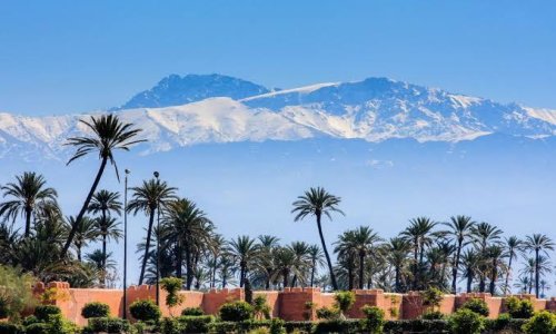 Villa neuve en cours de construction Route d'Ourika - Route Ourika - Marrakech