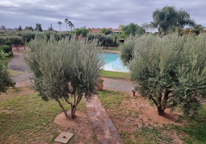Villa 3 chambres avec terrain axe Amizmiz - Route Amizmiz - Marrakech - 1